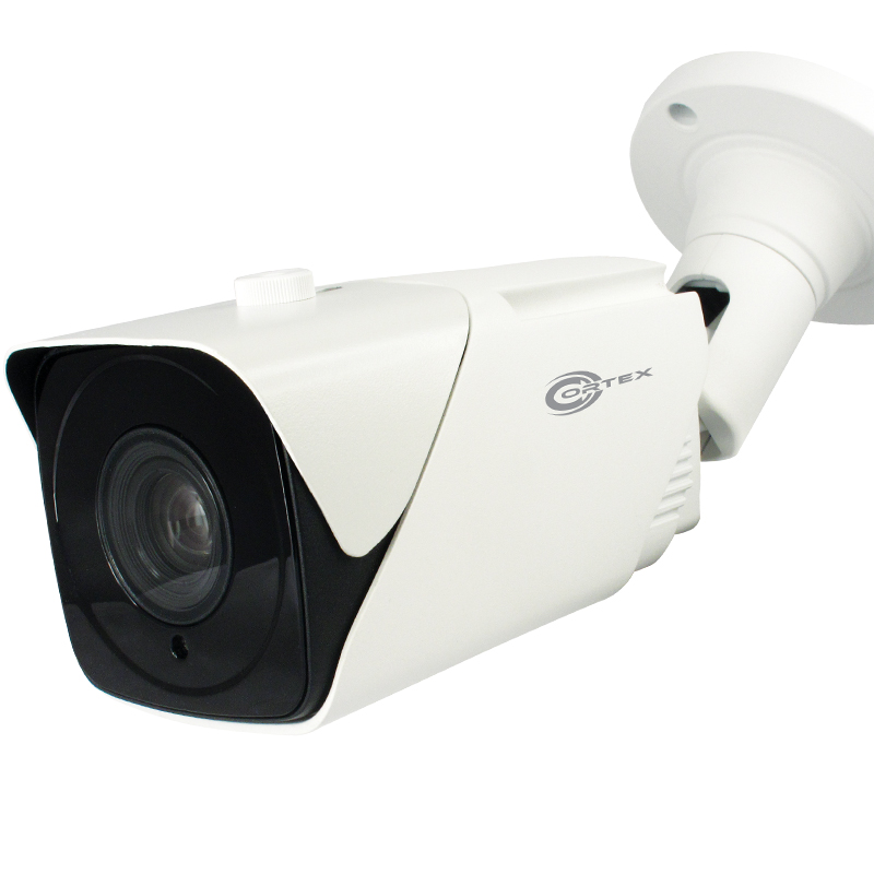 COR-IP550LR 5MP Cortex Medallion IP Bullet Network Camera with Triple Stream,WDR, alarm trigger and  .5-50mm Motorized Zoom auto focus