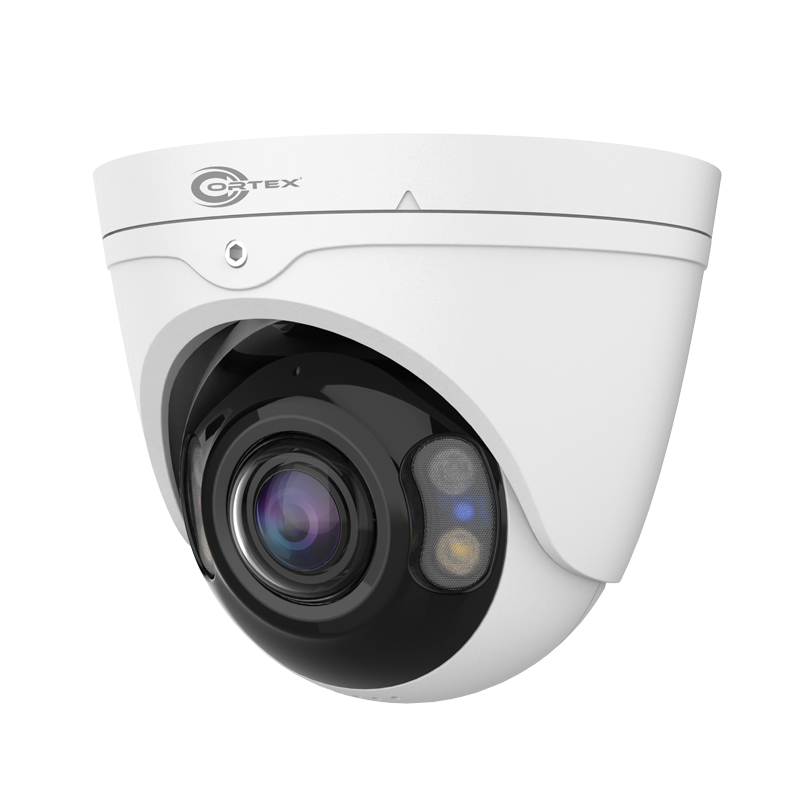 8MP (4K) IP Turret Camera with ColorMax and 180° Panoramic Lens with advanced AI