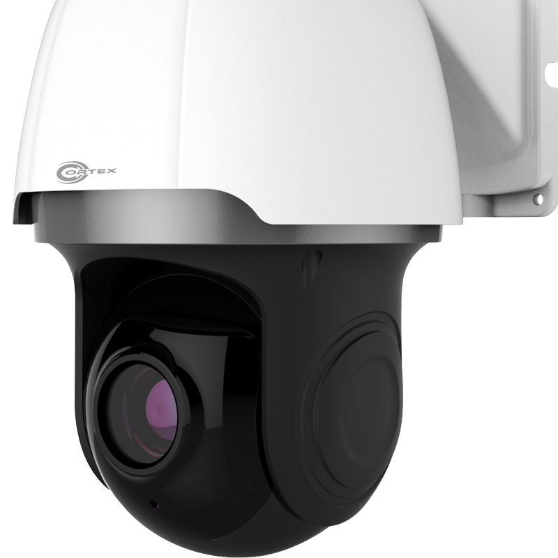 COR-IP2SPD 2MP 1920(H)×1080(V) Medallion IP Infrared PTZ Security Camera with Dragonfire® LEDs  and 72~ 3.8 degree (Wide~Tele)  angle of view