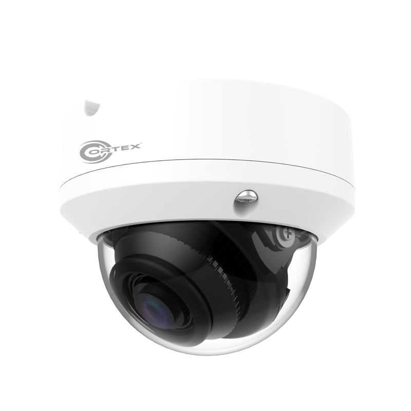 IP5DFE Medallion 5MP IP Vandal Dome with 2.8mm Fixed Wide Angle Lens & Essential AI