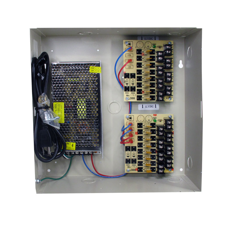 Power supply sales cctv 16 channel