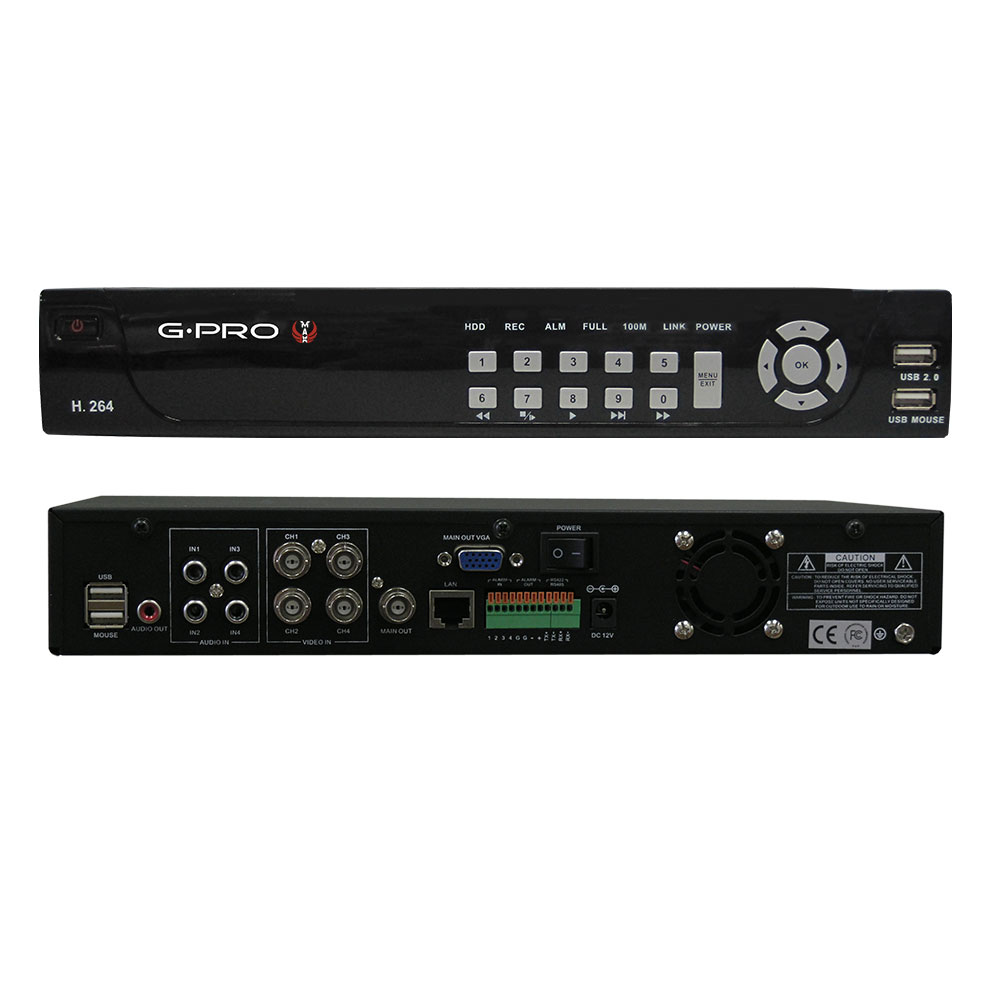 4 Channel Economical DVR | H264 REAL TIME Video Images