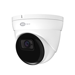 COR-IP2TRFE  2MP -  2 Megapixel Medallion Series Outdoor IP Turret Dome Camera with 3.6mm fixed lens and built in microphone