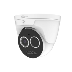 COR-IP5TRTDA  Cortex Medallion 5MP Dual Module IP Visible Light with Built-in Thermal Turret Camera ColorMAX 24/7 Color Advanced AI Active Deterrence